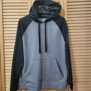 Champion Black and Gray Men's Hoodie